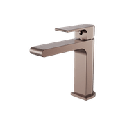 Bianca Basin Mixer Straight Spout | Brushed Bronze gallery detail image