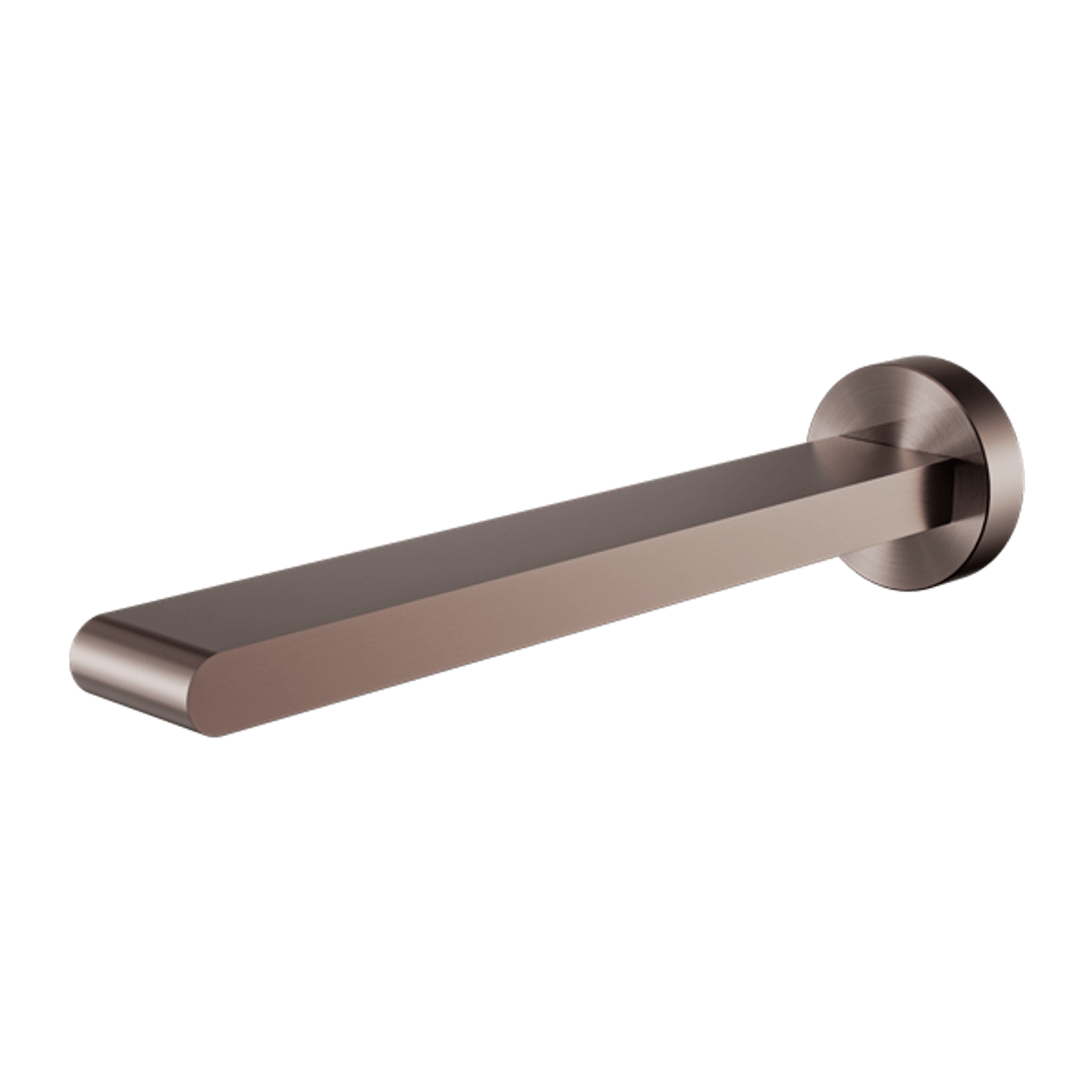 Bianca Fixed Bath Spout 240mm | Brushed Bronze gallery detail image