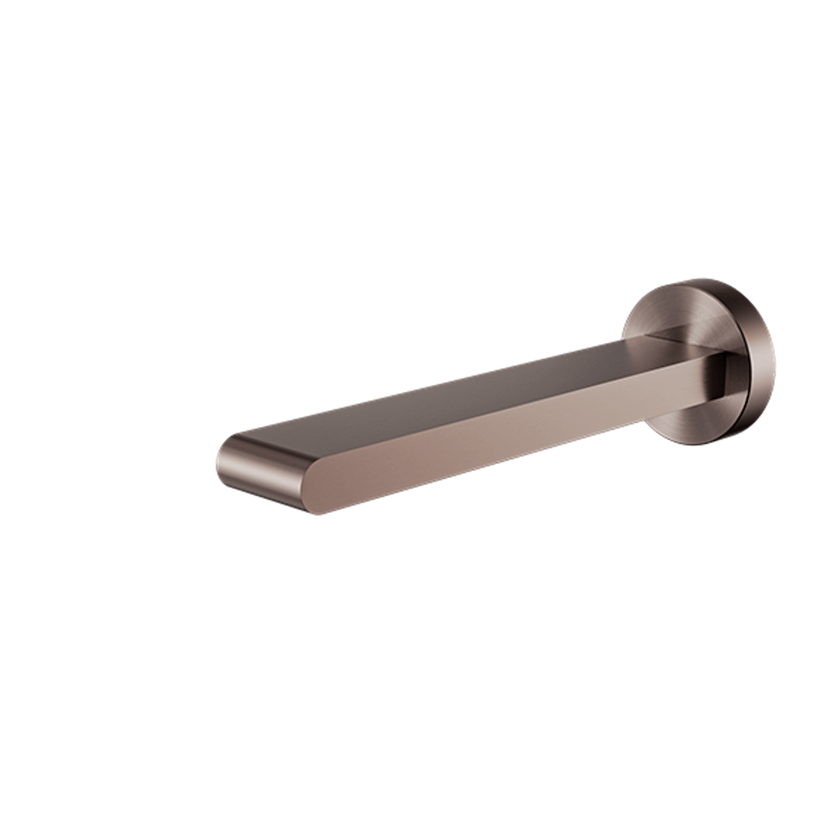 Bianca Fixed Bath Spout 200mm | Brushed Bronze gallery detail image