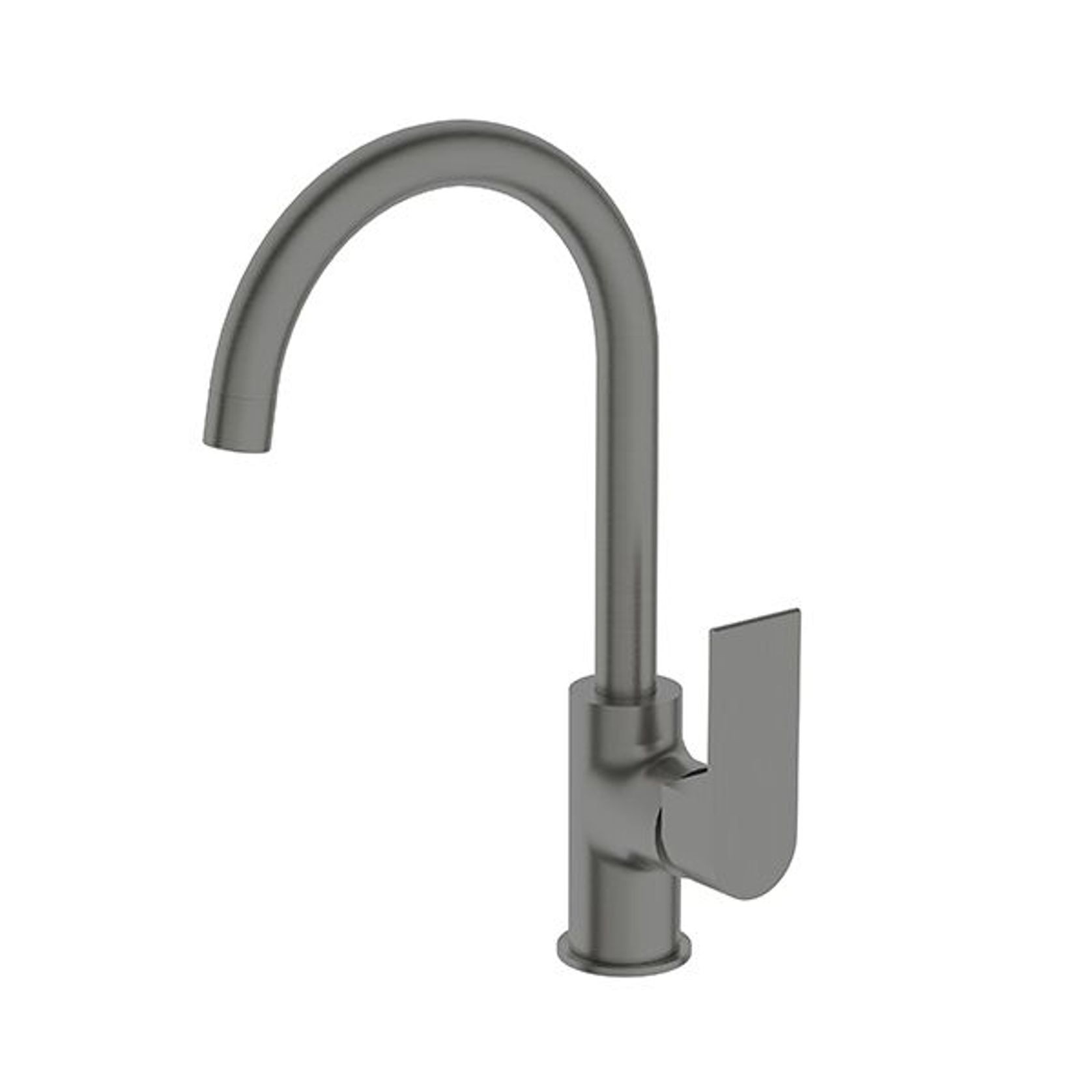 Bianca Kitchen Mixer Gooseneck Spout | Gun Metal gallery detail image
