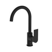 Bianca Kitchen Mixer Gooseneck Spout | Matte Black gallery detail image