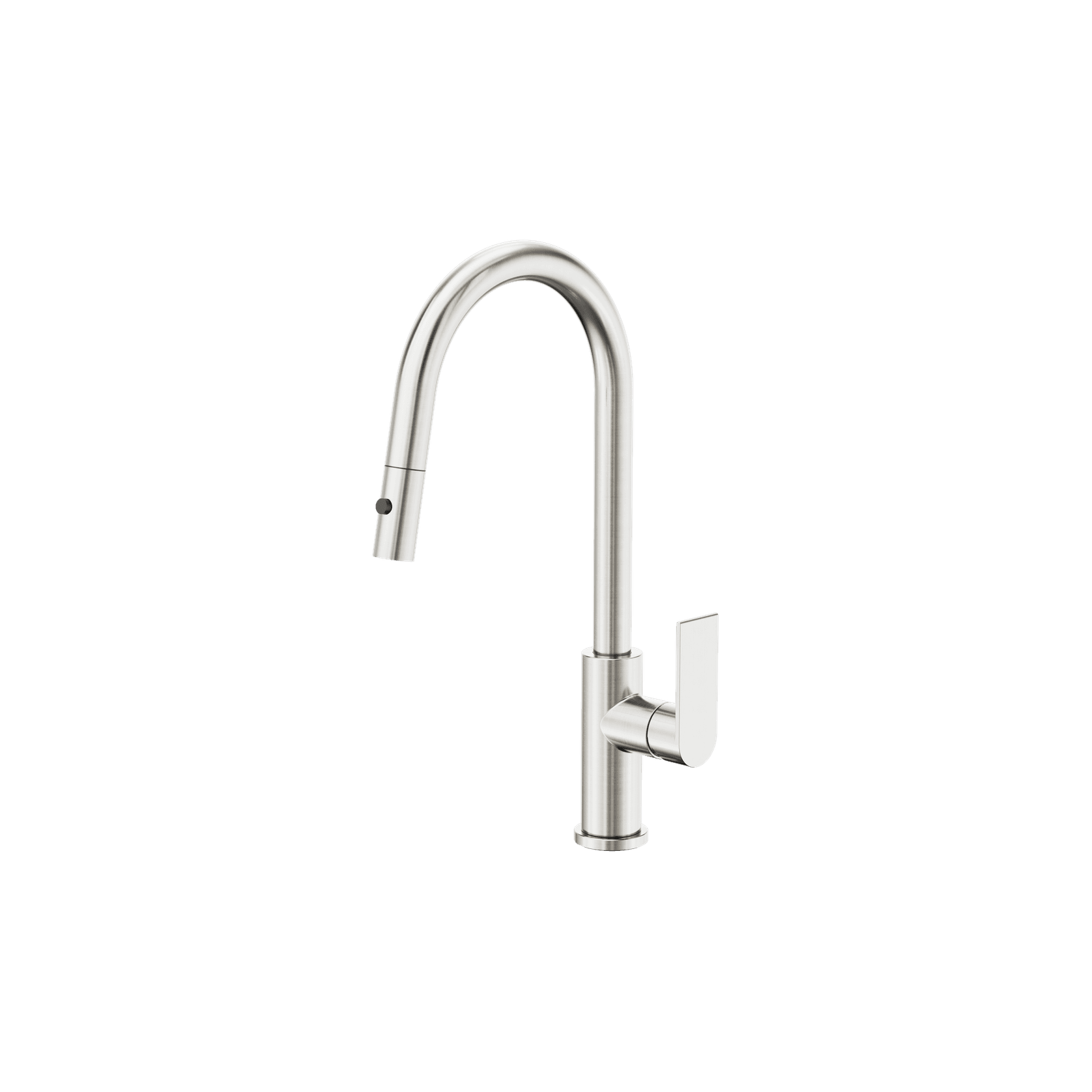 Bianca Pull Out Sink Mixer With Vegie Spray Function Brushed Nickel gallery detail image