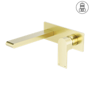 Bianca Basin/Bath Mixer 230mm | Brushed Gold gallery detail image