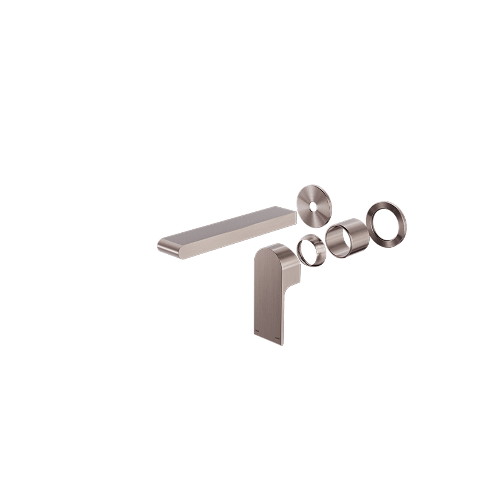 Bianca Mixer Back Plate 187mm Trim Kits | Brushed Bronze gallery detail image