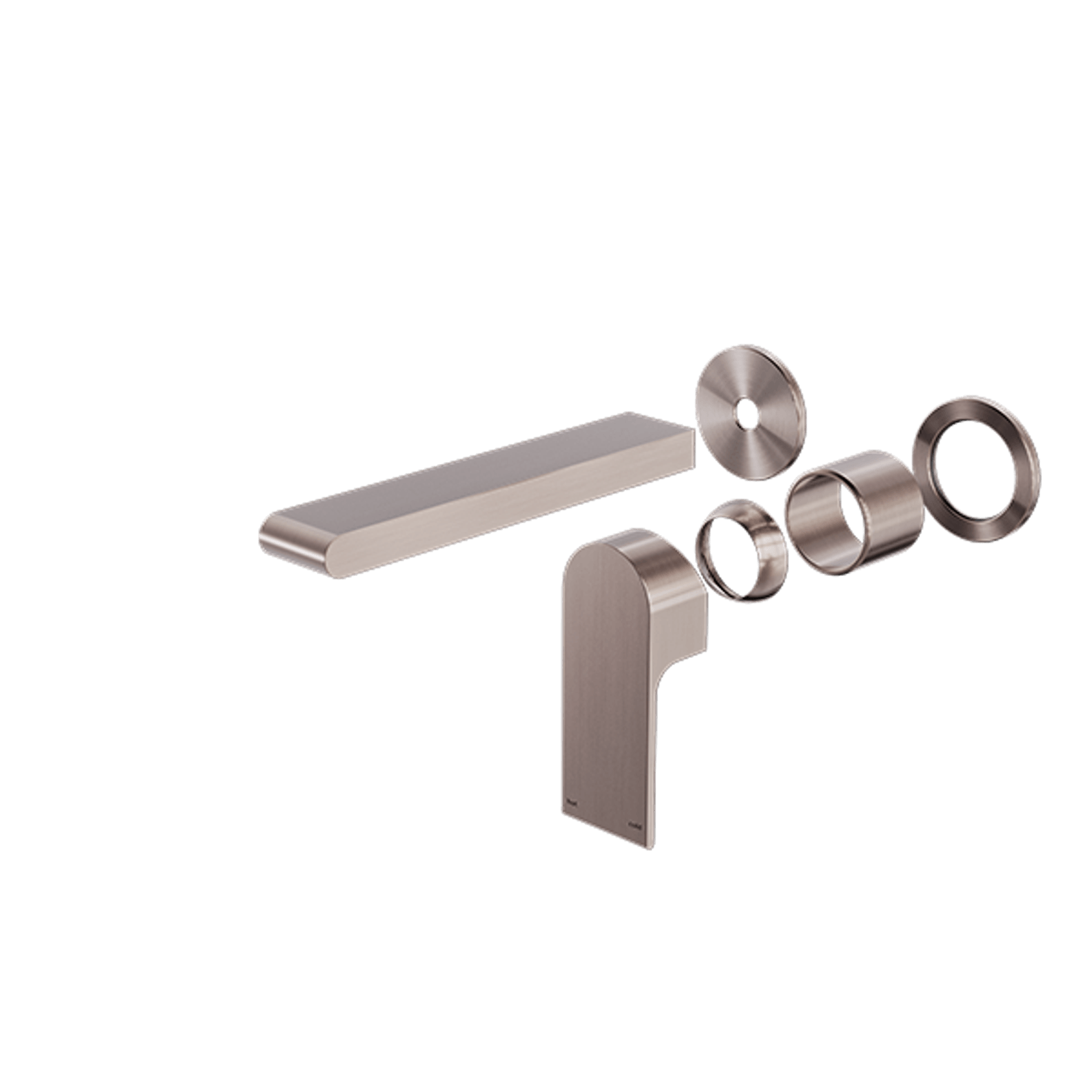 Bianca Mixer Back Plate 187mm Trim Kits | Brushed Bronze gallery detail image