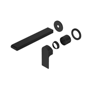Bianca Wall Basin/Bath Mixer Separate Back Plate 230mm Trim Kits | Matte Black gallery detail image