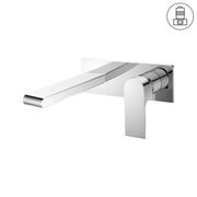 Bianca Wall Basin/Bath Mixer 187mm | Chrome gallery detail image