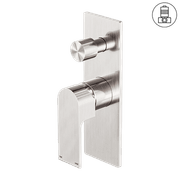 Bianca Shower Mixer & Divertor | Brushed Nickel gallery detail image