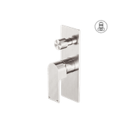 Bianca Shower Mixer & Divertor | Brushed Nickel gallery detail image