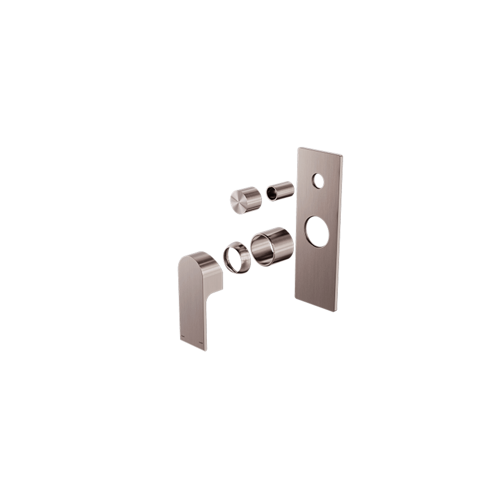 Bianca Shower Mixer & Divertor Trim Kits | Brushed Bronze gallery detail image