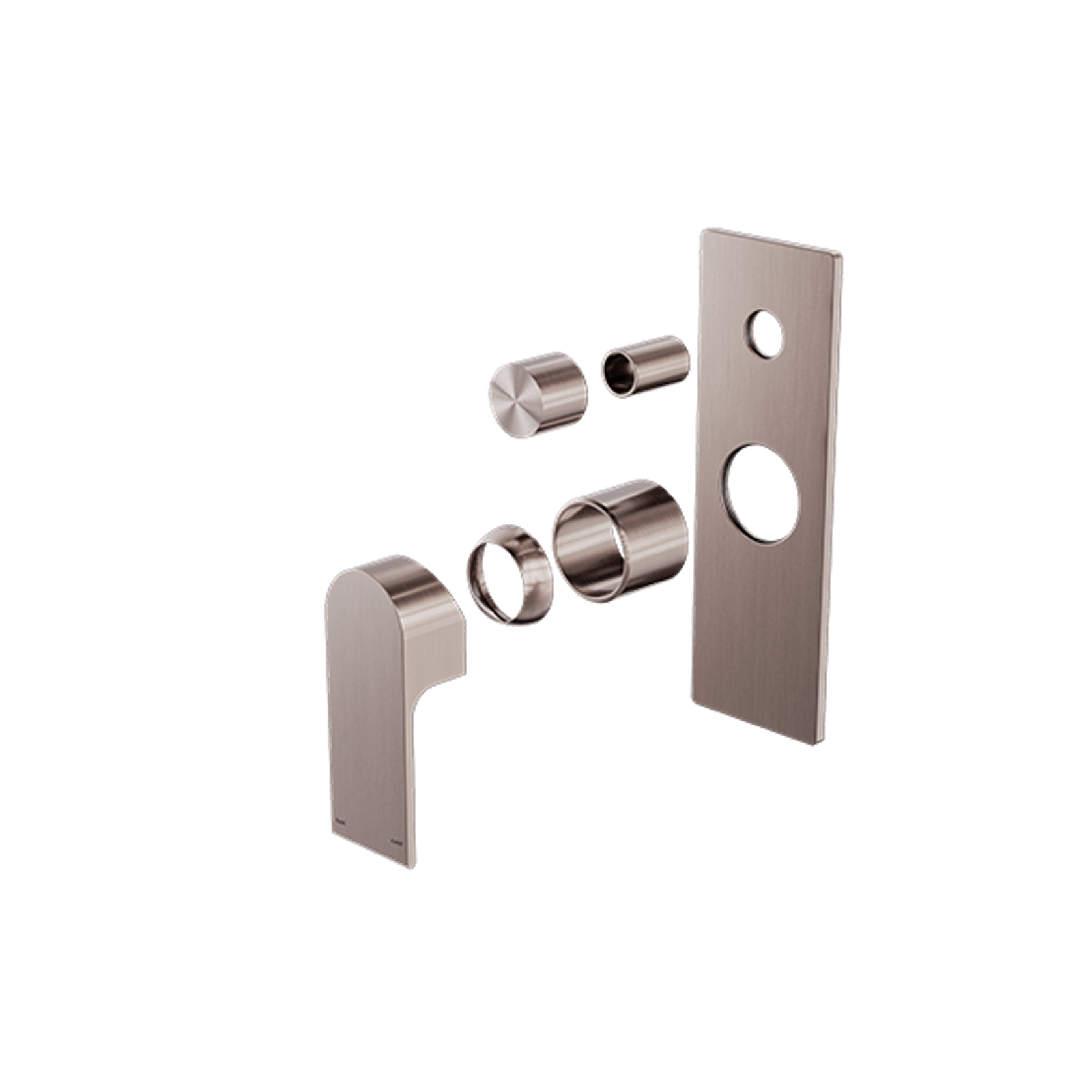 Bianca Shower Mixer & Divertor Trim Kits | Brushed Bronze gallery detail image