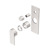 Bianca Shower Mixer & Divertor Trim Kits | Brushed Nickel gallery detail image