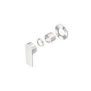 Bianca Shower Mixer 80mm Plate Trim Kits | Brushed Nickel gallery detail image