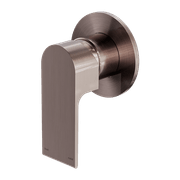 Bianca Shower Mixer 80mm Plate | Brushed Bronze gallery detail image