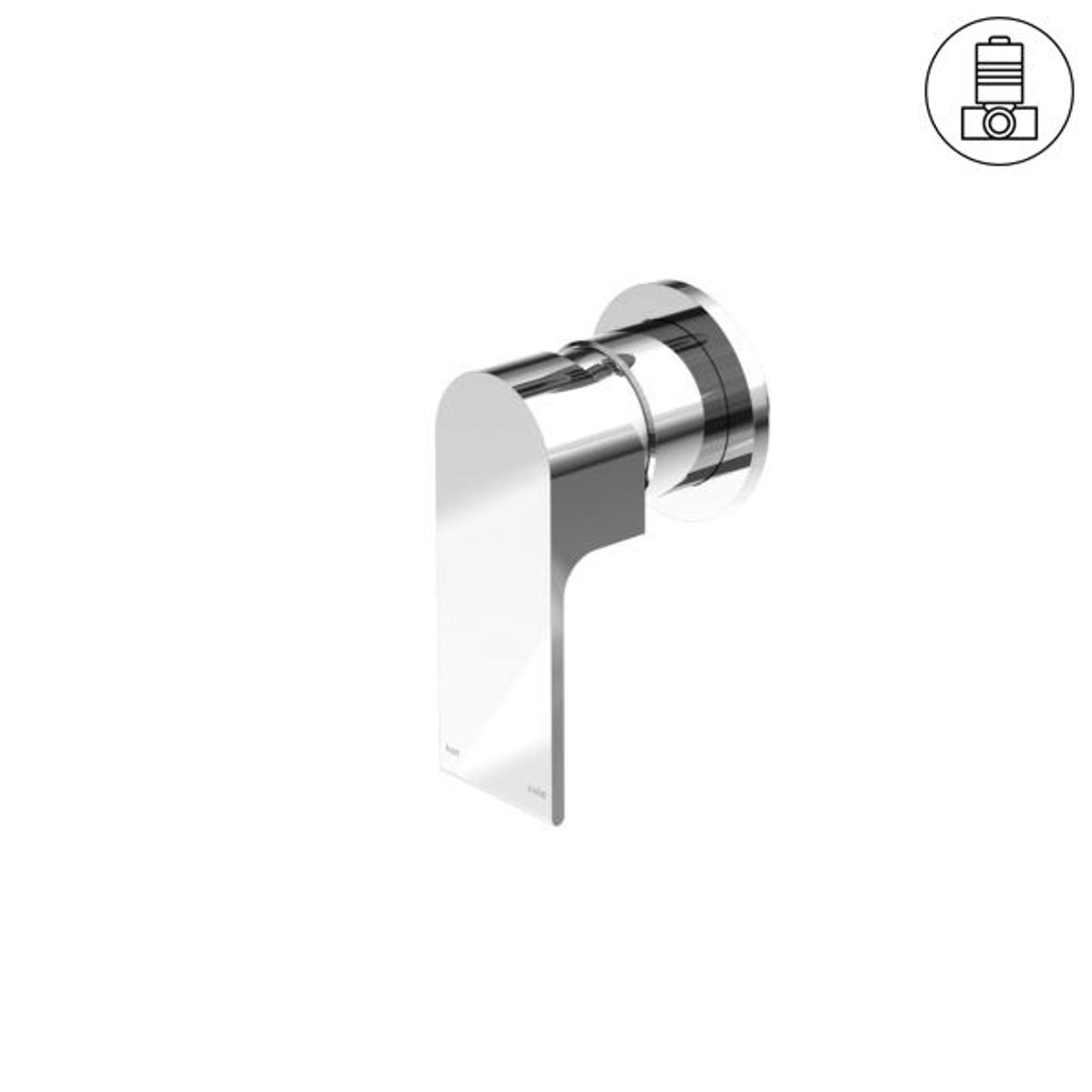 Bianca Shower Mixer 80mm Plate | Chrome gallery detail image