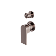 Bianca Shower Mixer & Divertor Back Plate | Brushed Bronze gallery detail image