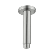 Round Ceiling Arm 100mm Length Brushed Nickel gallery detail image