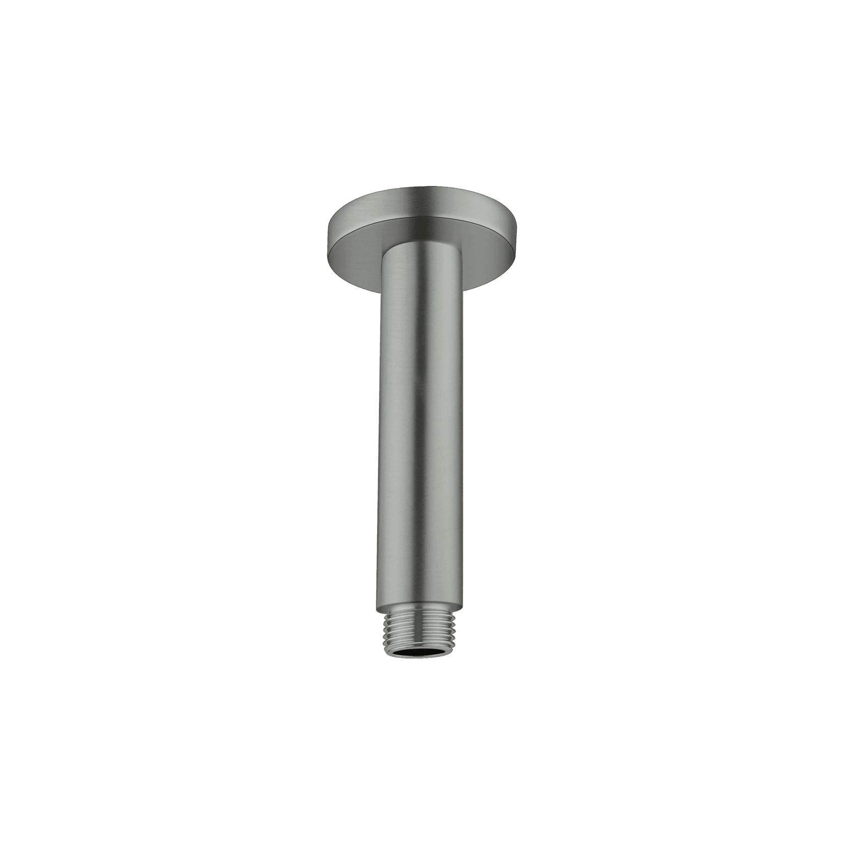 Round Ceiling Arm 100mm Length Gun Metal gallery detail image