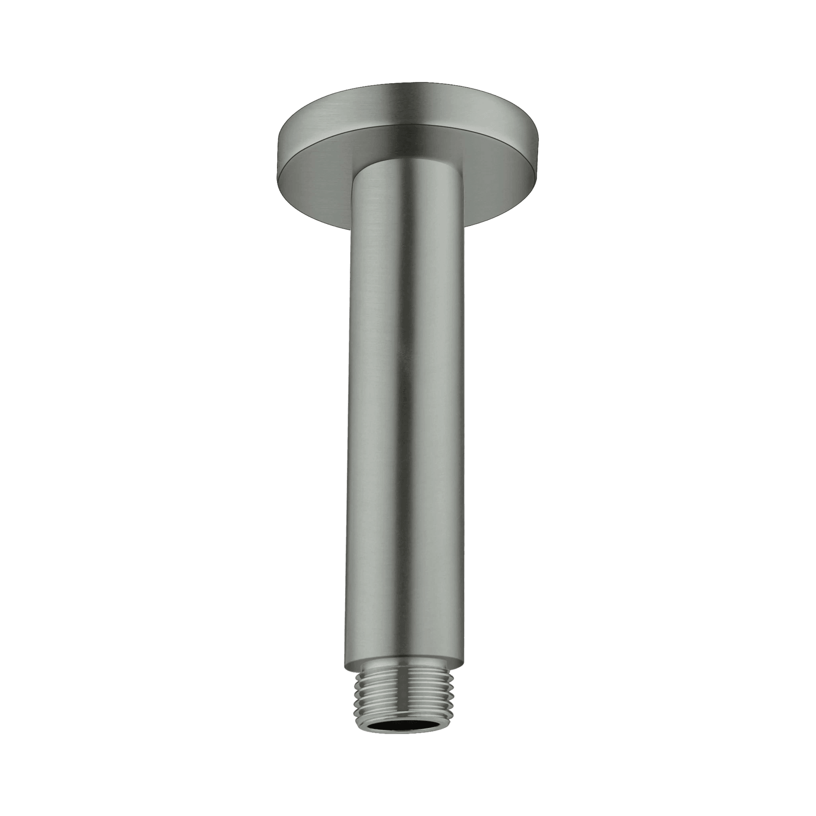 Round Ceiling Arm 100mm Length Gun Metal gallery detail image