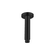 Round Ceiling Arm 100mm Length Matte Black gallery detail image