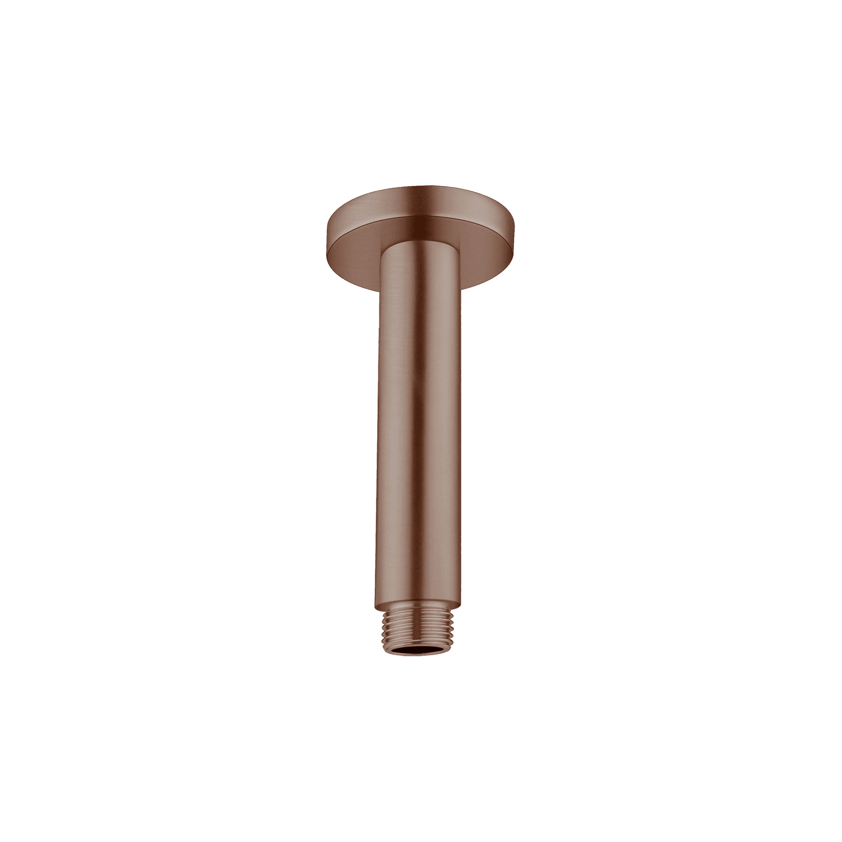 Round Ceiling Arm 150mm Length Brushed Bronze gallery detail image