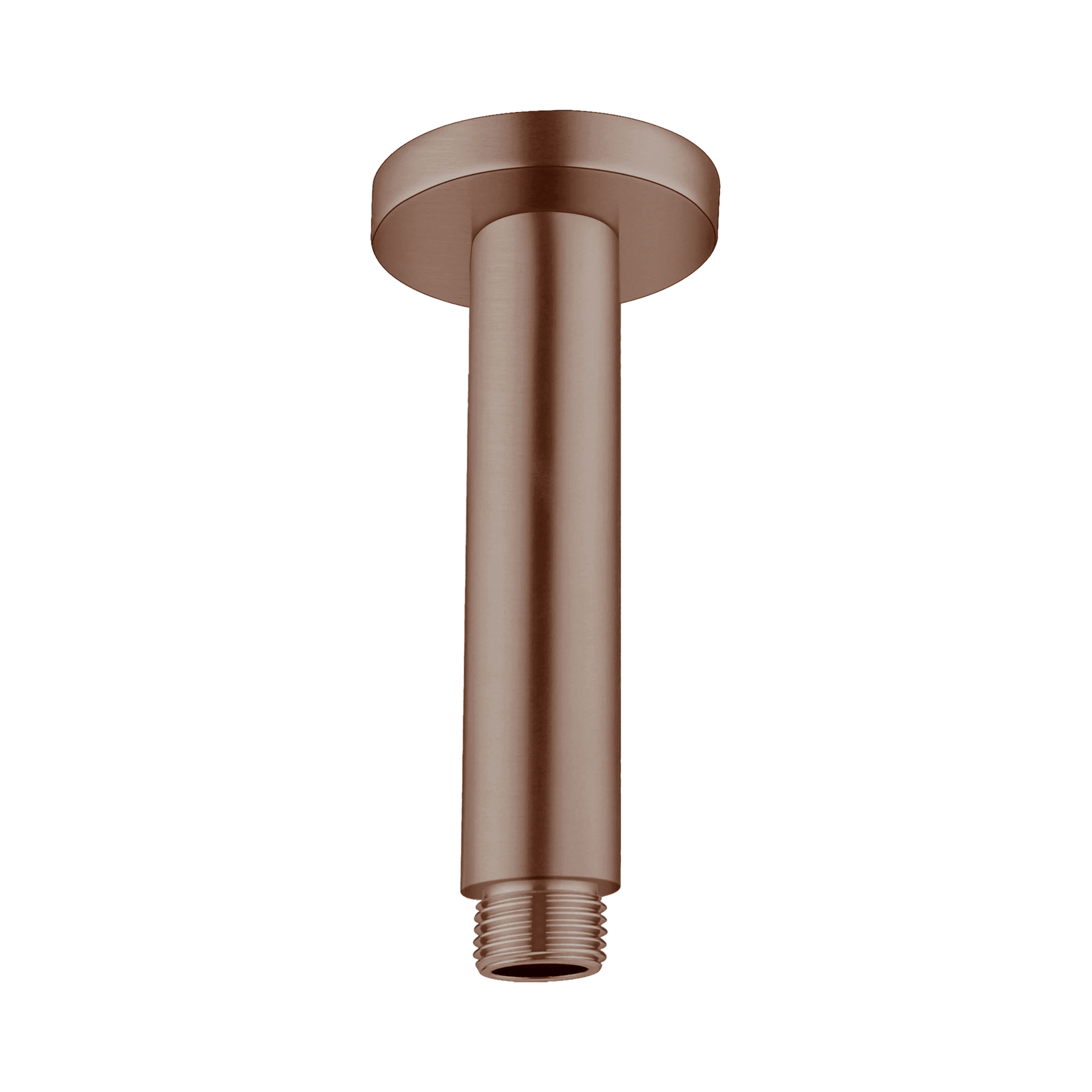 Round Ceiling Arm 150mm Length Brushed Bronze gallery detail image