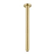 Round Ceiling Arm 300mm Length Brushed Gold gallery detail image