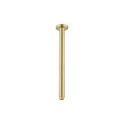 Round Ceiling Arm 300mm Length Brushed Gold gallery detail image