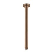 Round Ceiling Arm 300mm Length Brushed Bronze gallery detail image