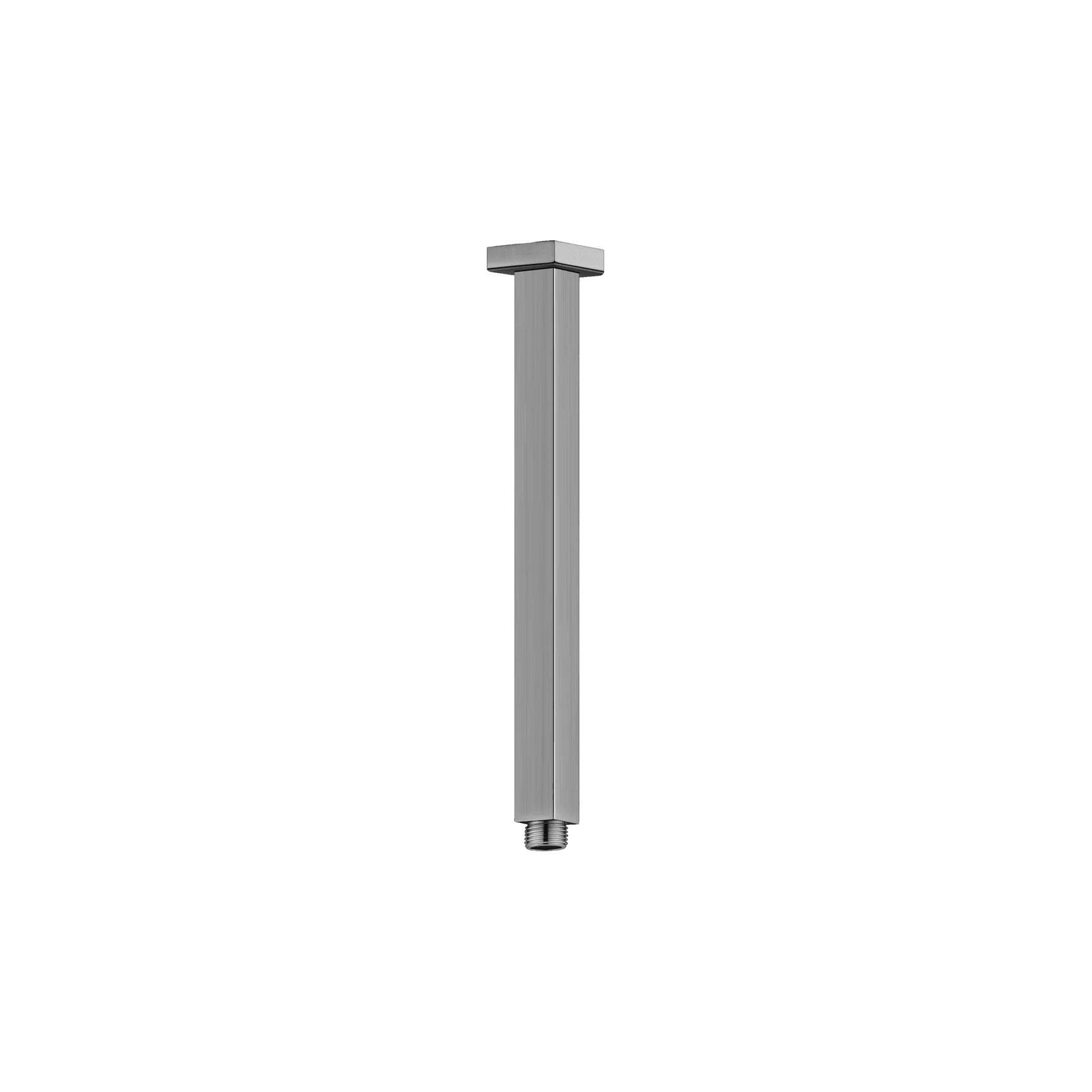 Square Ceiling Arm 300mm Length Gun Metal gallery detail image