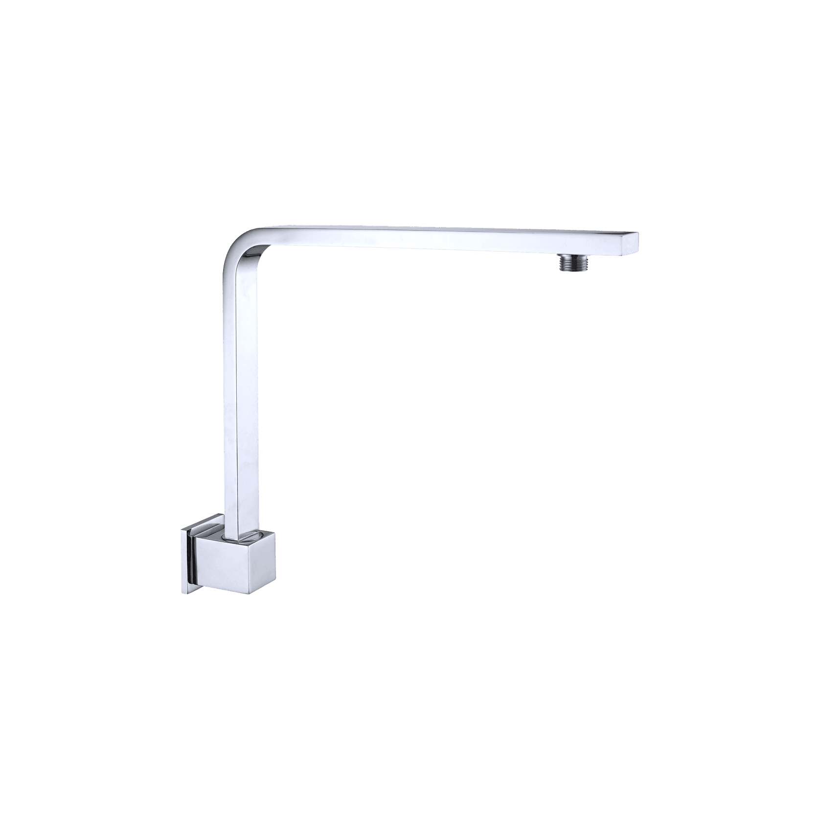 Square Swivel Shower Arm Chrome gallery detail image