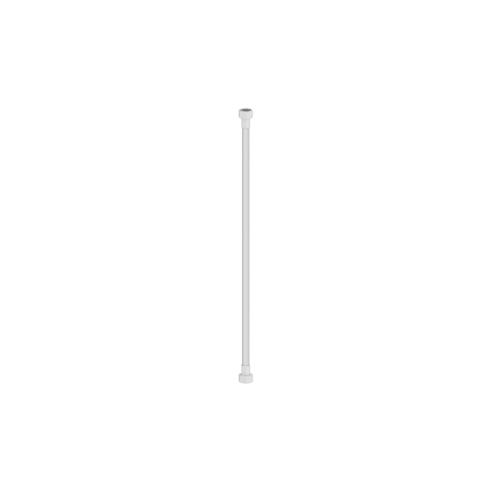 500mm Premium G1/2 Female Flixble Water  Connector Hose Matte White gallery detail image