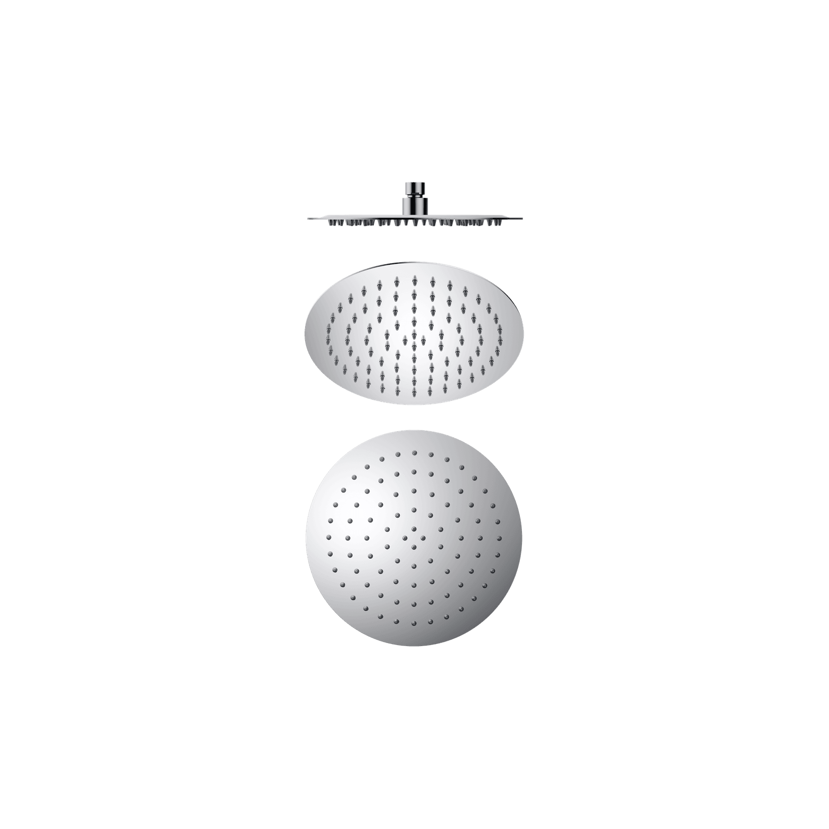 250mm Round Stainless Steel Shower Head 4 Star Rating Chrome gallery detail image
