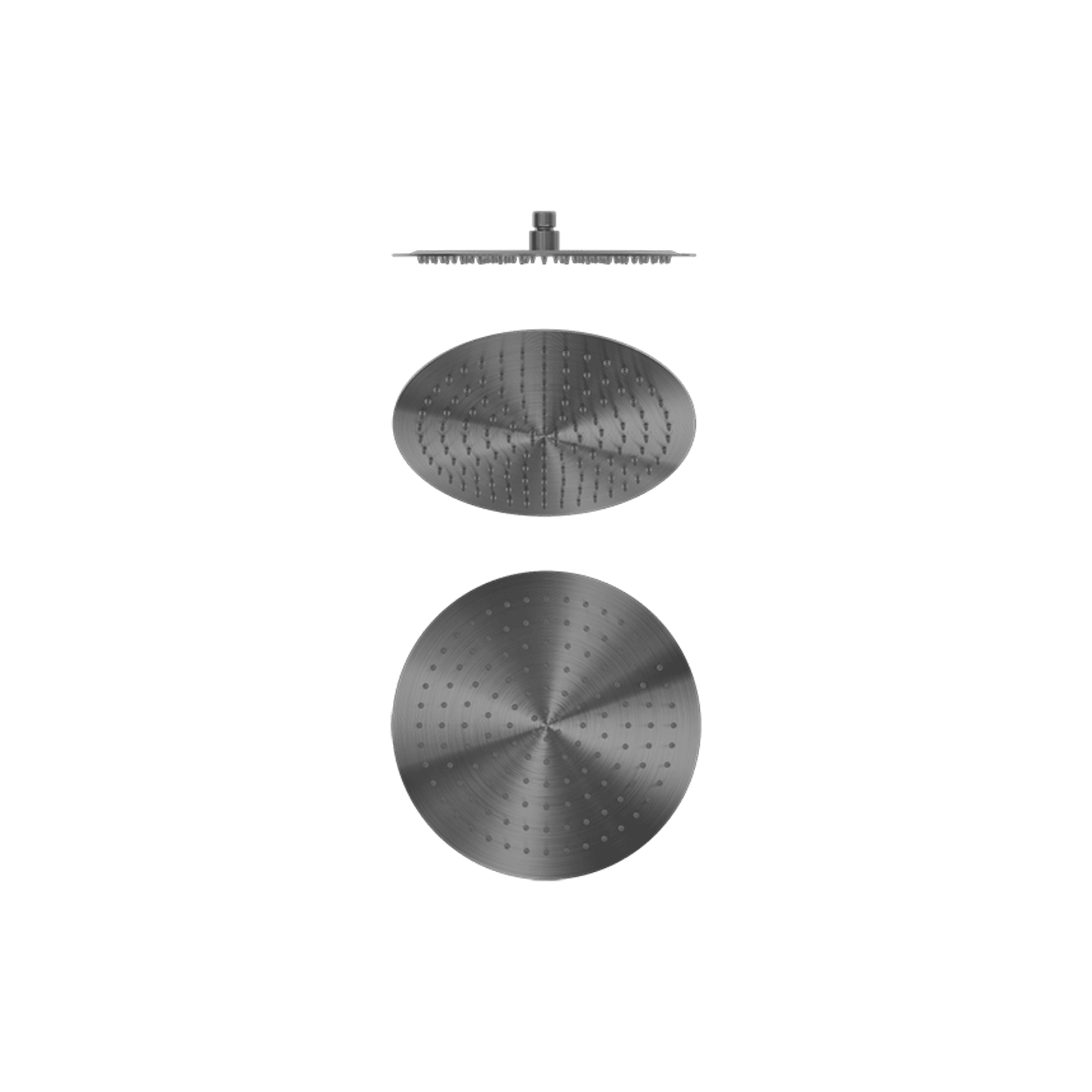 Zen SS316L 300mm Round Shower Head | Graphite gallery detail image