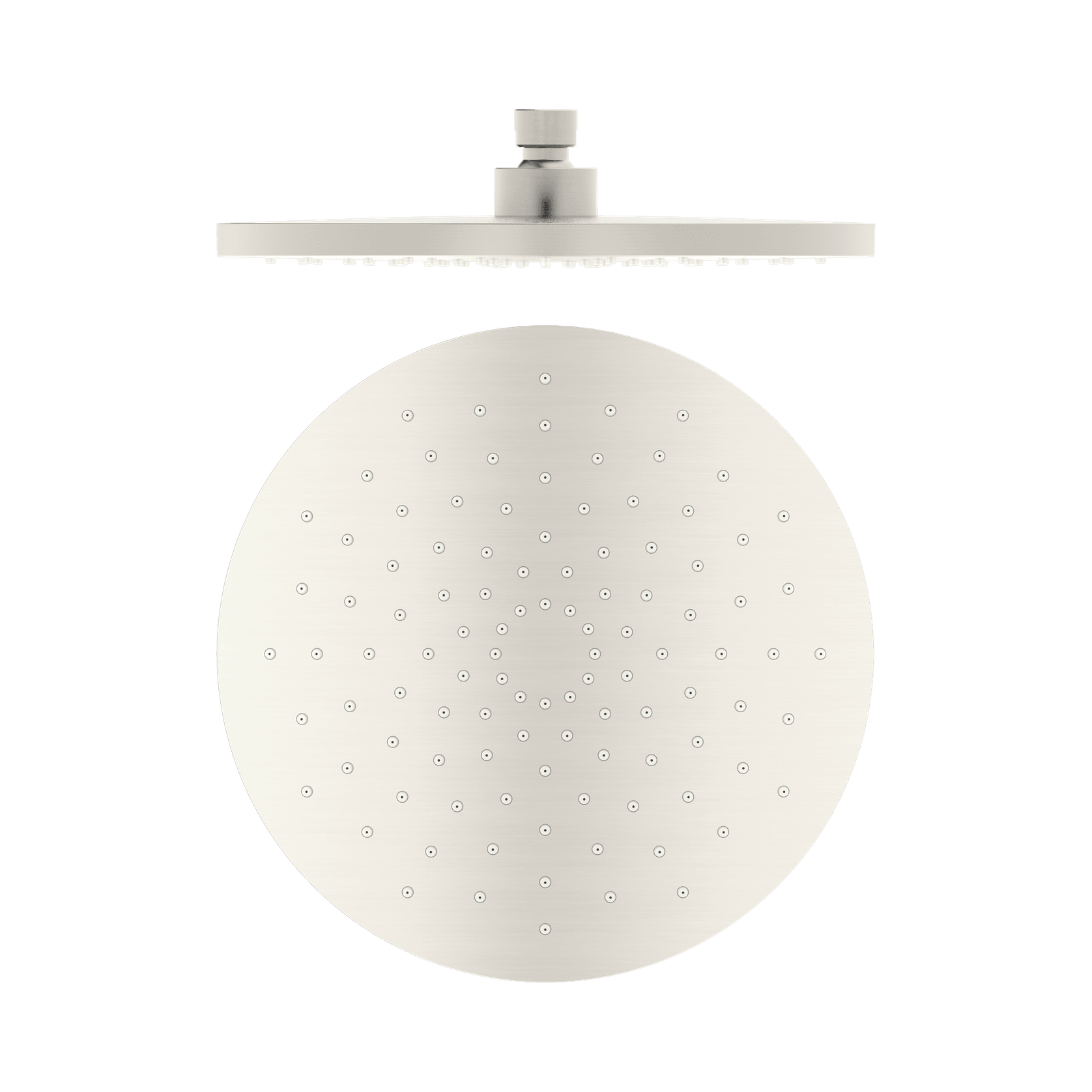 250mm Abs Round Shower Head Brushed Nickel gallery detail image