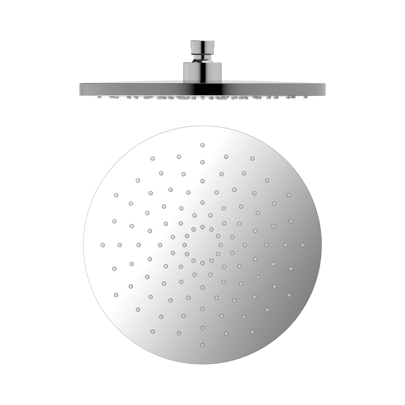 250mm Abs Round Shower Head Chrome gallery detail image