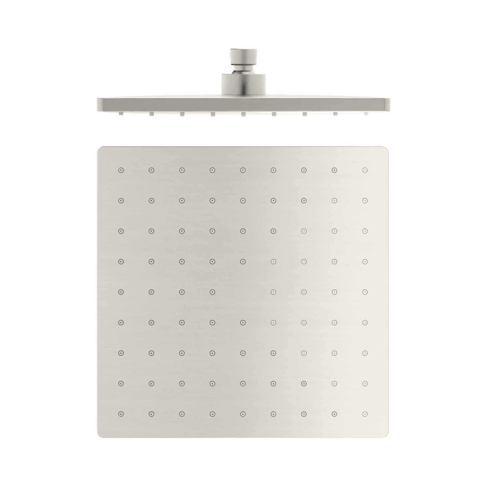 250mm Abs Square Shower Head Brushed Nickel gallery detail image