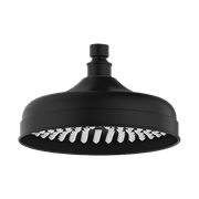 York 200mm Shower Head Matte Black gallery detail image
