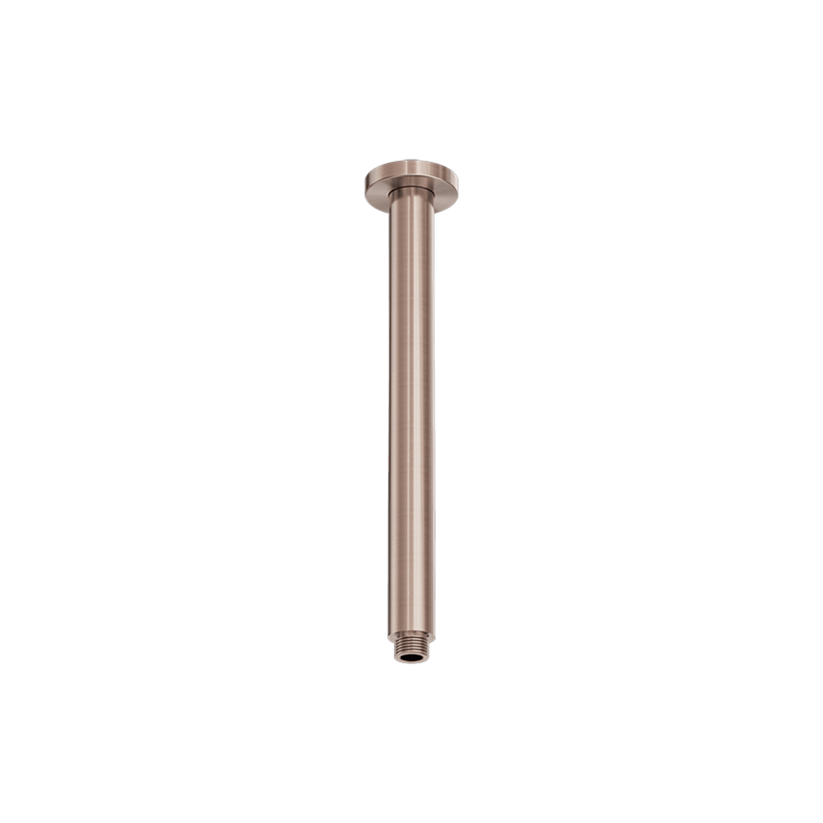 Zen SS316L Round Ceiling Arm 300mm Length | Brushed Bronze gallery detail image