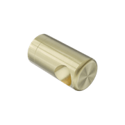 Mecca Care Make Your Own 25mm Grab Rail End Bracket Brushed Gold gallery detail image