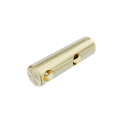 Mecca Care Make Your Own 25mm Grab Rail Double Towel Bracket Left Brushed Gold gallery detail image