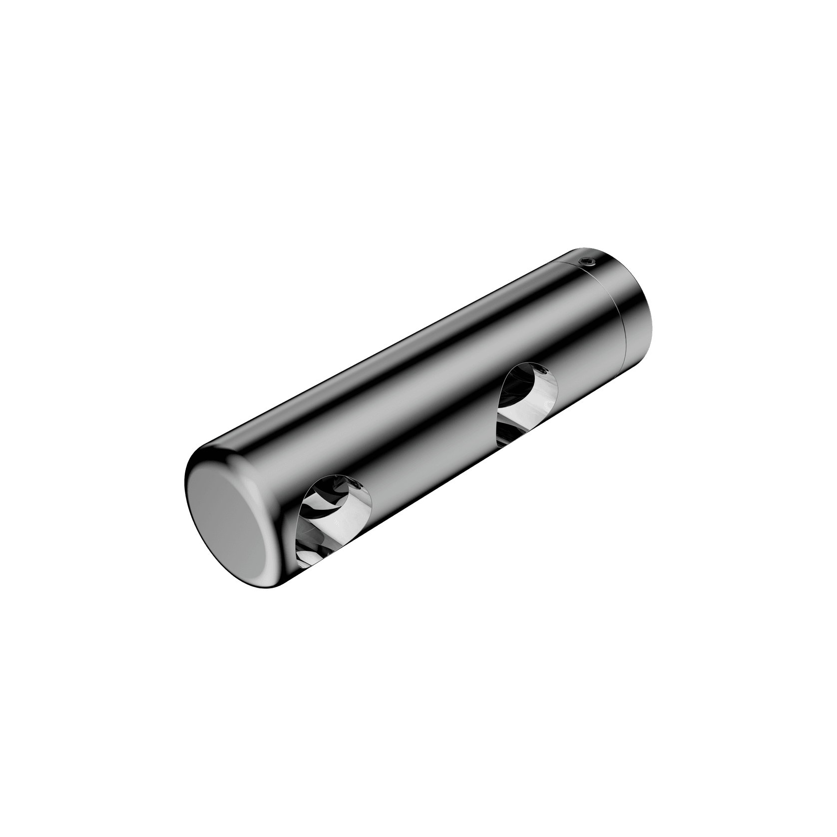 Mecca Care Make Your Own 25mm Grab Rail Double Towel Bracket Left Chrome gallery detail image
