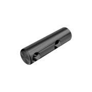 Mecca Care Make Your Own 25mm Grab Rail Double Towel Bracket Left Gun Metal gallery detail image