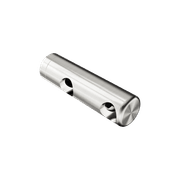 Mecca Care Make Your Own 25mm Grab Rail Double Towel Bracket Right Brushed Nickel gallery detail image