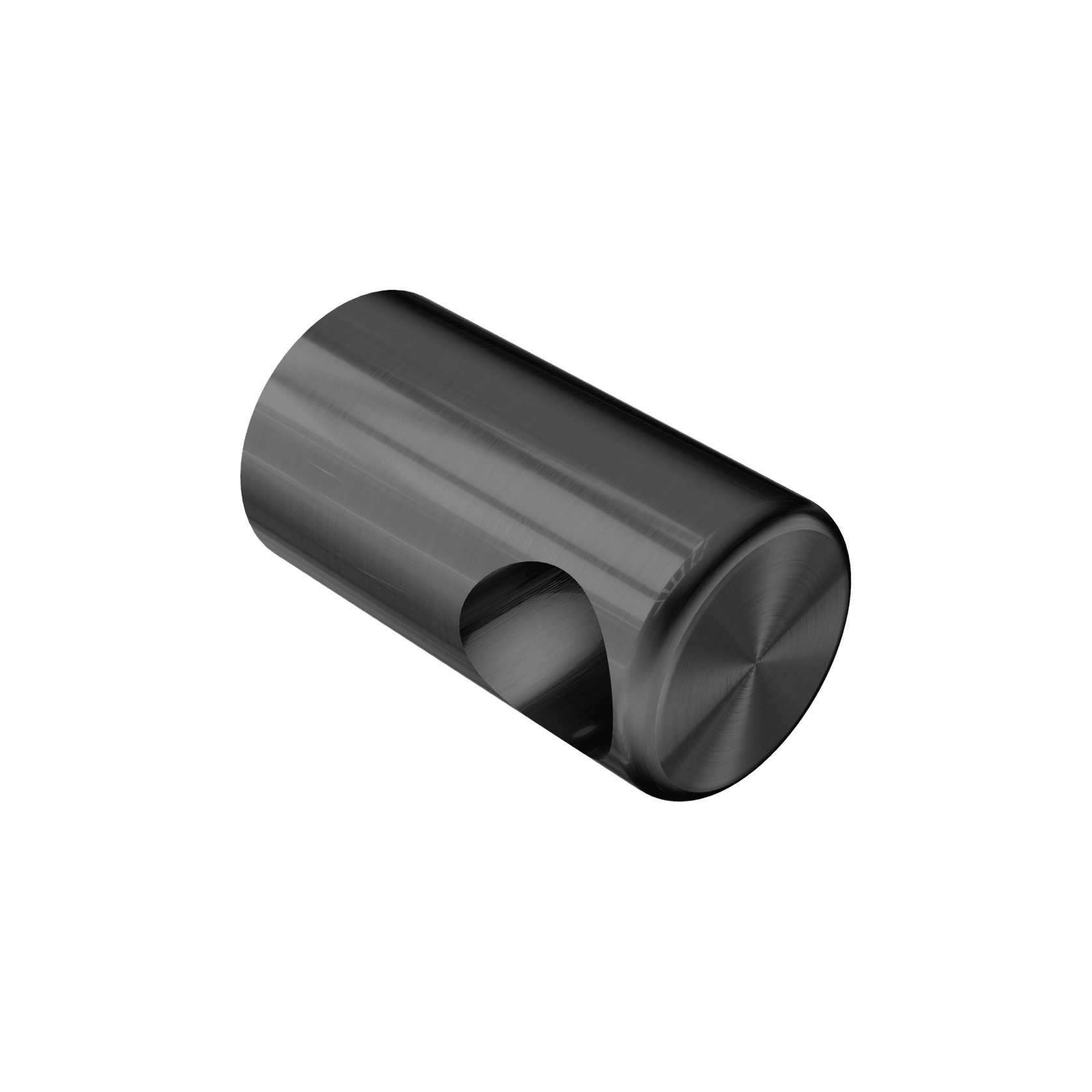 Mecca Care Make Your Own 32mm Grab Rail End Bracket Gun Metal gallery detail image