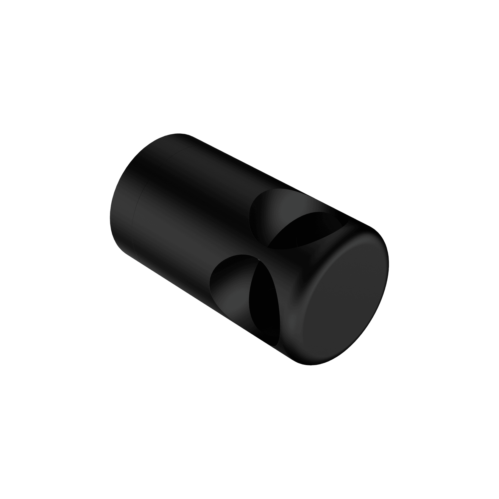 Mecca Care Make Your Own 32mm Grab Rail 90 Degree Bracket Matte Black gallery detail image