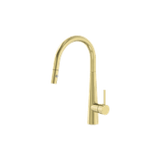 Dolce Pull Out Sink Mixer With Vegie Spray Function Brushed Gold gallery detail image