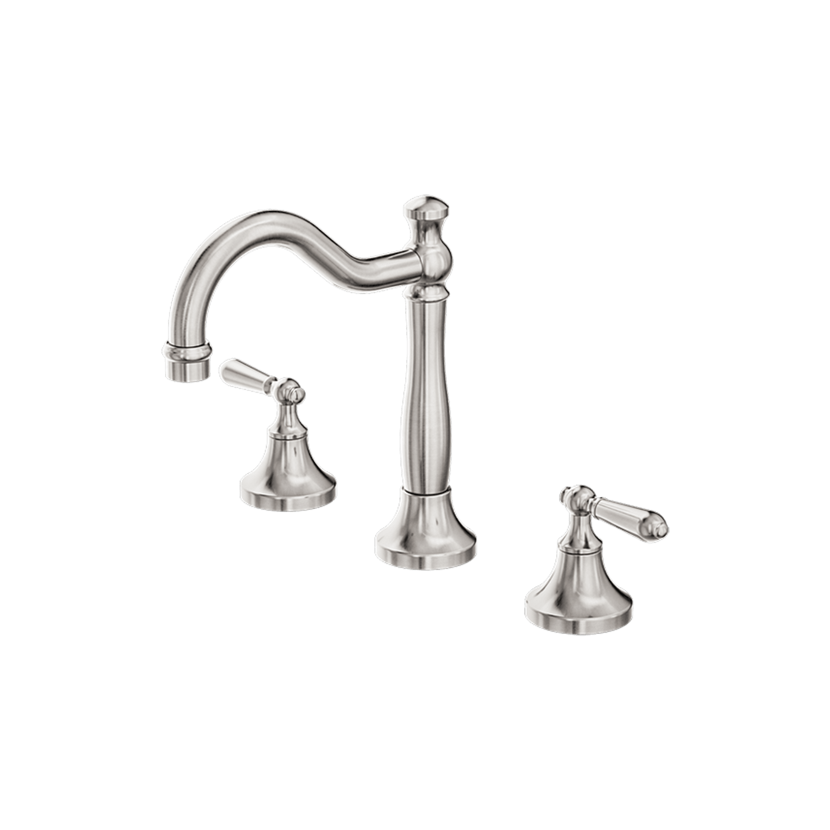 York Basin Set With Metal Lever Brushed Nickel gallery detail image