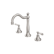 York Basin Set With Metal Lever Brushed Nickel gallery detail image