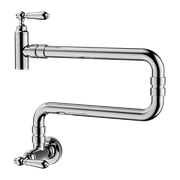 York Wall Mounted Pot Filler Chrome gallery detail image